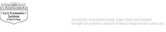 Levy Economics Institute of Bard College, a nonprofit, nonpartisan, public policy think tank founded through the generous support of Bard College trustee Leon Levy