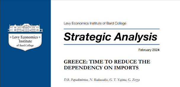 Greece: Time to Reduce the Dependency on Imports 