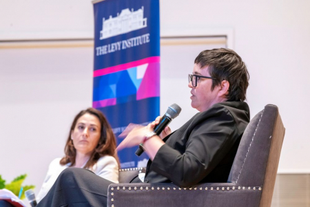Erika McEntarfer ’95. ©Levy Economics Institute of Bard College. Photo by Karl Rabe